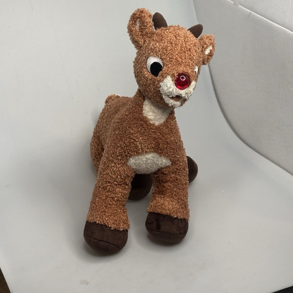 Build A Bear Rudolph Red Nosed Reindeer Plush 2014 EUC - Picture 15 of 15